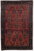 Antique Persian Sarouk Rug - 4'1" x 6'4"