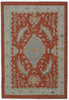 Turkish Oushak Rug - 4'8" x 6'7"