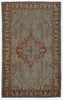 Antique Turkish Nebati Rug - 4'2" x 6'11"
