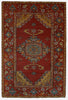 Antique Turkish Milas Rug - 3'9" x 5'8"