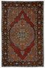 Vintage Turkish Anatolian Rug - 5' x 7'10"