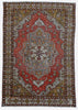 Antique Turkish Anatolian Rug - 4'2" x 5'10"