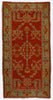 Antique Turkish Oushak Rug - 3' x 6'
