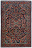 Vintage Persian Mahal Rug - 4'4" x 6'8"