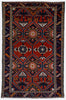 Vintage Persian Bakhtiari Rug - 3'11" x 6'5"