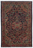 Vintage Persian Mahal Rug - 4'4" x 6'6"