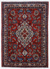 Vintage Persian Isfahan Rug - 4'11" x 6'11"