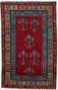 Antique Turkish Konya Rug - 3'6" x 5'5"