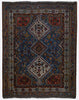 Vintage Persian Shiraz Rug - 5'2" x 6'5"
