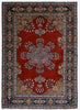 Vintage Persian Tabriz Rug - 4'6" x 6'3"