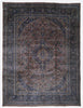 Vintage Persian Mashad Rug - 9'10" x 12'10"