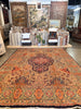 Vintage Persian Kashan Rug - 9'8" x 12'10"