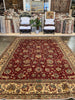 Vintage Persian Tabriz Rug - 7'11" x 10'8"
