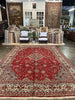 Vintage Persian Sarouk Rug - 8'10" x 12'6"