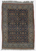 Vintage Persian Isfahan Rug - 3'10" x 5'3"