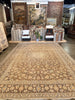 Vintage Persian Tabriz Rug - 9'10" x 13'9"