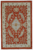 Turkish Oushak Rug - 4' x 6'3"