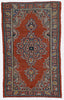 Vintage Turkish Anatolian Rug - 3' x 4'10"