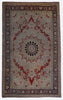 Vintage Persian Tabriz Rug - 4' x 6'7"