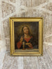 Antique Russian Painting of Jesus Christ Rug - 1'4" x 1'7"