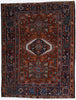 Antique Persian Heriz Rug - 4'8" x 6'1"