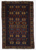 Vintage Persian Kurdish Rug - 3'7" x 5'3"