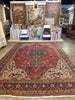 Vintage Persian Tabriz Rug - 9'7" x 14'9"