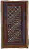 Vintage Persian Kilim Rug - 3'7" x 6'2"