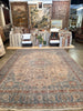 Vintage Persian Kashan Rug - 9'7" x 12'6"