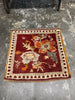 Vintage Turkish Yastik Rug - 1'5" x 1'7"