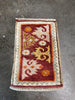 Vintage Turkish Yastik Rug - 10" x 1'4"