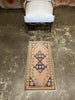 Vintage Turkish Oushak Rug - 1'7" x 3'1"