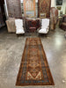 Antique Persian Bakshaish Rug - 3'4" x 11'3"