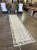 Vintage Turkish Oushak Rug - 3'2" x 12'7"