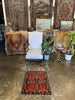 Vintage Persian Shiraz Rug - 2'3" x 2'10"
