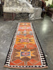 Vintage Turkish Kilim Rug - 3'5" x 10'9"