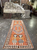 Vintage Turkish Kilim Rug - 3'5" x 9'8"
