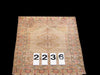 Antique Turkish Oushak Rug - 2' x 2'8"