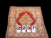 Antique Turkish Oushak Rug - 1'9" x 2'4"