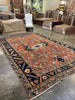 Antique Persian Bakshaish Rug - 9'6" x 13'6"