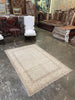 Vintage Turkish Oushak Rug - 4'10" x 7'