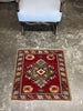 Vintage Turkish Anatolian Rug - 2'4" x 2'4"