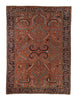Antique Persian Heriz Rug - 8'8" x 12'
