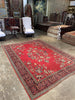 Vintage Turkish Oushak Rug - 7' x 9'7"