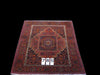 Vintage Persian Kurdish Rug - 3'5" x 5'
