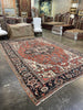 Antique Persian Serapi Rug - 9'5" x 12'9"