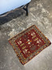 Vintage Turkish Yastik Rug - 1'4" x 1'9"