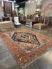 Antique Persian Serapi Rug - 9'6" x 12'7"