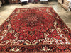 Vintage Persian Heriz Rug - 9'1" x 12'2"