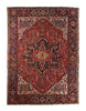 Antique Persian Heriz Rug - 8'8" x 11'7"